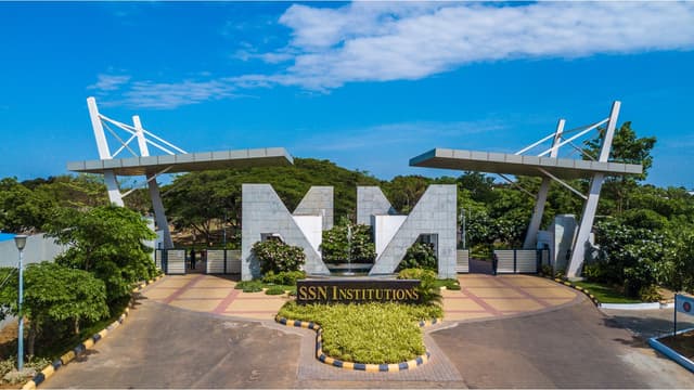 SSN College Entrance